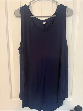 Old Navy Dark Navy Scoop Neck Tank